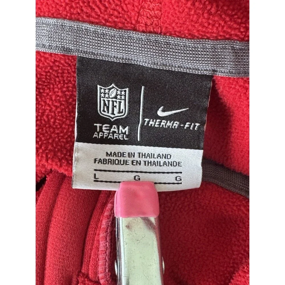 Nike NFL San Francisco 49ers Therma-FIT Full Zip Hoodie (Women’s L)
